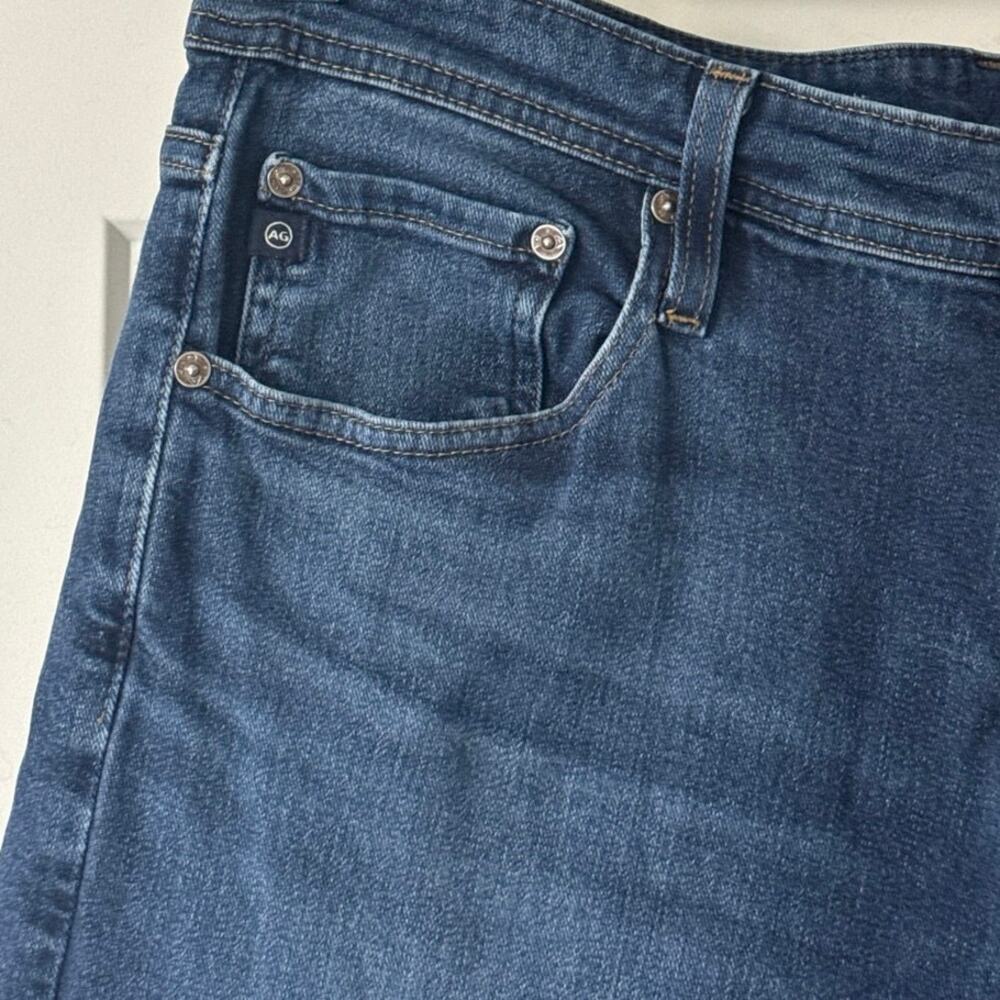 AG Adriano Goldschmied Jeans Mens 35x34 The Everett Slim Straight Dark Wash - Picture 6 of 11